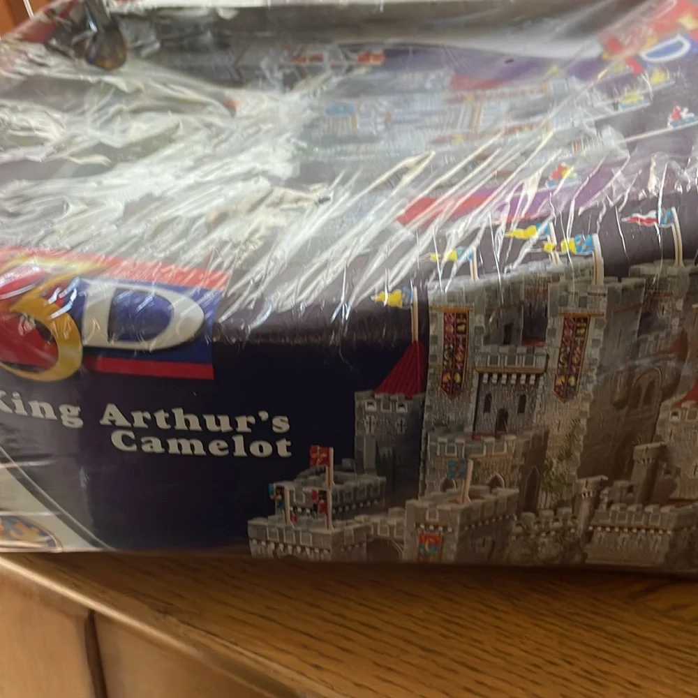 Puzz 3D King Arthur's Camelot 608 Piece Jigsaw Puzzle Castle Advanced